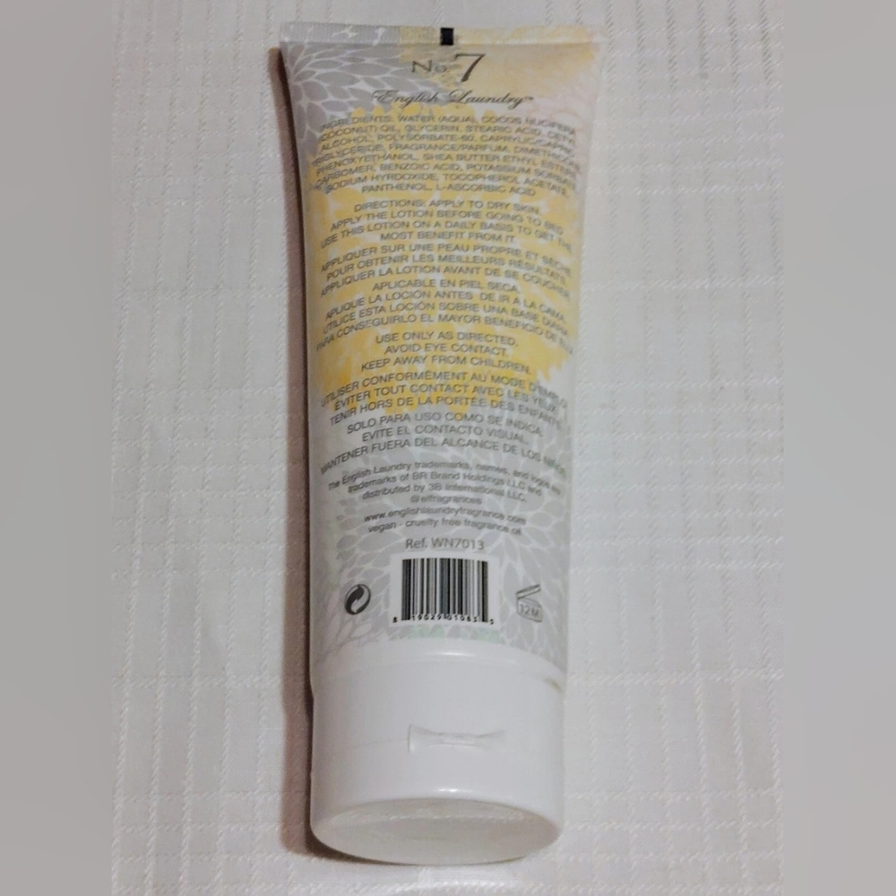 No. 7 Body Lotion by English Laundry - Picture 3 of 5